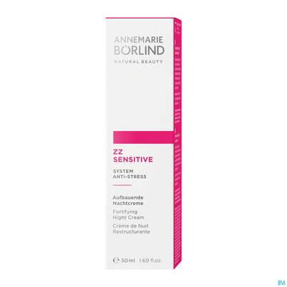 Sie sehen eine Packung Boerlind Zz/sensitive Aufbauende Nachtcreme 868 50ml, Produktbild: 03 Boerlind Zz/sensitive Aufbauende Nachtcreme 868 50ml, A-Nr.: 4356283 - 03