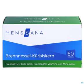 Brennnessel Kapseln -menssana +kuerbiskern 60st, A-Nr.: 4075638 - 01