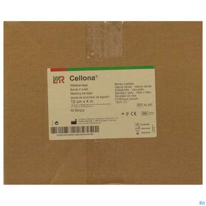 Cellona Wattebandagen 90g 4mx 10cm 60st, A-Nr.: 1433830 - 01