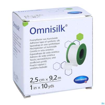 Fixierpflaster Omnisilk 9,2mx 2,5cm 1st, A-Nr.: 4582335 - 05