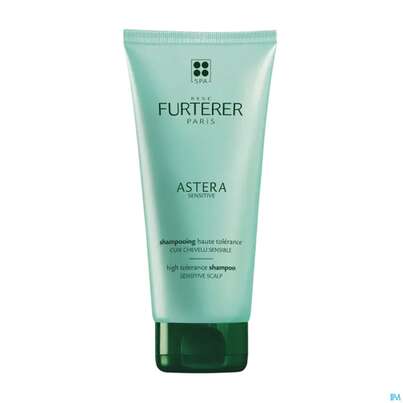 Sie sehen eine Packung Furterer Astera Sensitive Hochverträgliches Shampoo 200ml, Produktbild: 02 Furterer Astera Sensitive Hochverträgliches Shampoo 200ml, A-Nr.: 5617165 - 02