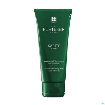 Sie sehen eine Packung Furterer Shea-butter Nutri Intensiv-nährende Haarmaske 100ml, Produktbild: 05 Furterer Shea-butter Nutri Intensiv-nährende Haarmaske 100ml, A-Nr.: 5439640 - 05