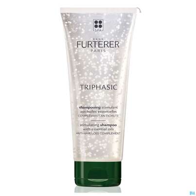 Sie sehen eine Packung Furterer Triphasic Stimulierendes Shampoo 200ml, Produktbild: 05 Furterer Triphasic Stimulierendes Shampoo 200ml, A-Nr.: 5439516 - 05