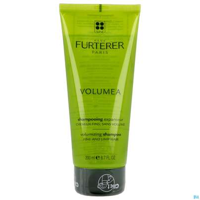 Sie sehen eine Packung Furterer Volumea Volumen-shampoo 200ml, Produktbild: 05 Furterer Volumea Volumen-shampoo 200ml, A-Nr.: 5439930 - 05