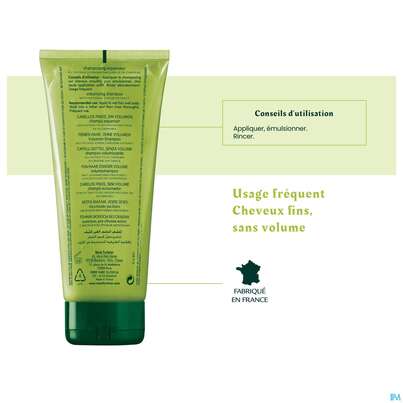Sie sehen eine Packung Furterer Volumea Volumen-shampoo 200ml, Produktbild: 09 Furterer Volumea Volumen-shampoo 200ml, A-Nr.: 5439930 - 09