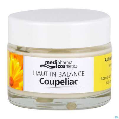 Sie sehen eine Packung Hib Coupeliac Nacht Pflege Aufbauend 50ml, Produktbild: 07 Hib Coupeliac Nacht Pflege Aufbauend 50ml, A-Nr.: 4117408 - 07
