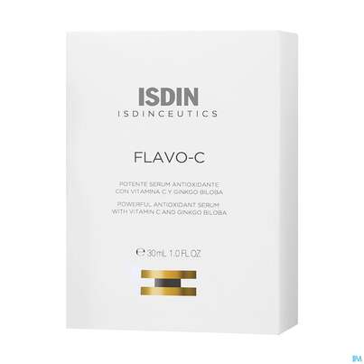 Sie sehen eine Packung Isdin Isdinceutics Flavo C 15ml, Produktbild: 02 Isdin Isdinceutics Flavo C 15ml, A-Nr.: 5570558 - 02