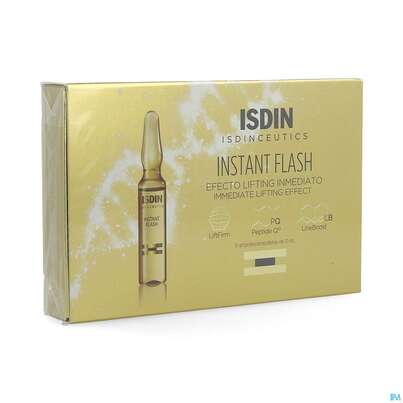 Sie sehen eine Packung Isdin Isdinceutics Instant Flash 5st, Produktbild: 02 Isdin Isdinceutics Instant Flash 5st, A-Nr.: 5570423 - 02
