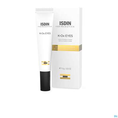 Sie sehen eine Packung Isdin Isdinceutics K-ox Eyes 15ml, Produktbild: 01 Isdin Isdinceutics K-ox Eyes 15ml, A-Nr.: 5570564 - 01