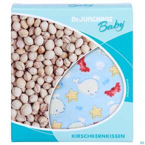 Kirschkernkissen Baby 10x10cm Kariert Weiss/rosa 40153 1st, A-Nr.: 5823172 - 01