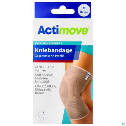 Kniegelenksbandagen Actimove Everyday Support Geschlossene Patella Gr M 36-41cm 75575 1st, A-Nr.: 5263483 - 01