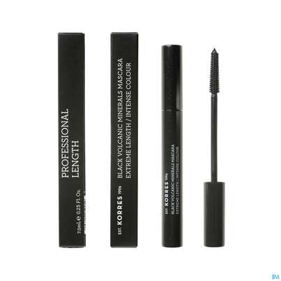 Korres Black/volcanic Minerals Mascara 1 Black Lengthening 8ml, A-Nr.: 4762238 - 03