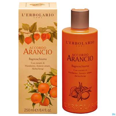 L Erbolario Bad +duschgel Accordo Arancio Orange 036.7 250ml, A-Nr.: 4295311 - 02