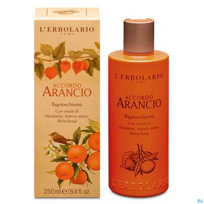 L Erbolario Bad +duschgel Accordo Arancio Orange 036.7 250ml, A-Nr.: 4295311 - 03