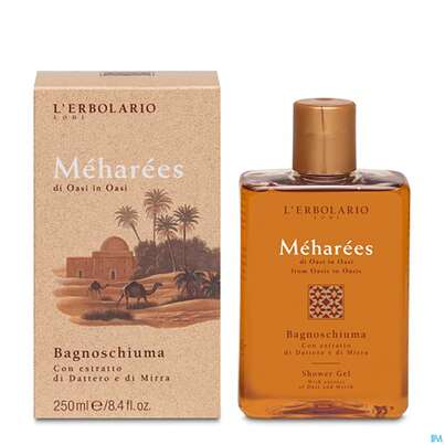 L Erbolario Bad +duschgel Meharees 036.5 250ml, A-Nr.: 3584817 - 01