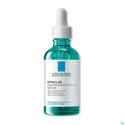 Sie sehen eine Packung La Roche Posay Gesichtspflege Effaclar Serum Hochkonzentriert 50ml, Produktbild: 04 La Roche Posay Gesichtspflege Effaclar Serum Hochkonzentriert 50ml, A-Nr.: 5593861 - 04
