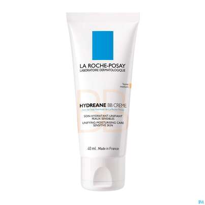 Sie sehen eine Packung La Roche Posay Gesichtspflege Hydreane Bb Cream Mittel 40ml, Produktbild: 03 La Roche Posay Gesichtspflege Hydreane Bb Cream Mittel 40ml, A-Nr.: 4116024 - 03