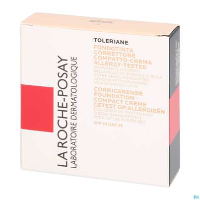 Sie sehen eine Packung La Roche Posay Gesichtspflege Toleriane Make-up/teint Kompakt Creme 11 Neu 9g, Produktbild: 02 La Roche Posay Gesichtspflege Toleriane Make-up/teint Kompakt Creme 11 Neu 9g, A-Nr.: 3845554 - 02