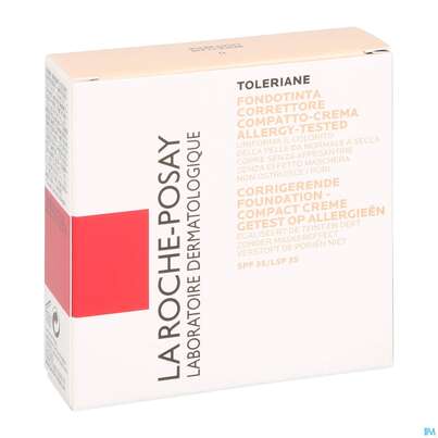 Sie sehen eine Packung La Roche Posay Gesichtspflege Toleriane Make-up/teint Kompakt Creme 11 Neu 9g, Produktbild: 03 La Roche Posay Gesichtspflege Toleriane Make-up/teint Kompakt Creme 11 Neu 9g, A-Nr.: 3845554 - 03