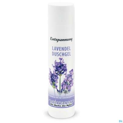 Sie sehen eine Packung Lavendel Duschgel Naturkosmetik 250ml, Produktbild: 01 Lavendel Duschgel Naturkosmetik 250ml, A-Nr.: 4082360 - 01