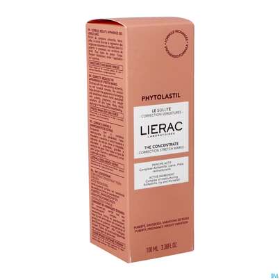 Sie sehen eine Packung Lierac Phytolastil The Concentrate 100ml, Produktbild: 04 Lierac Phytolastil The Concentrate 100ml, A-Nr.: 5849450 - 04