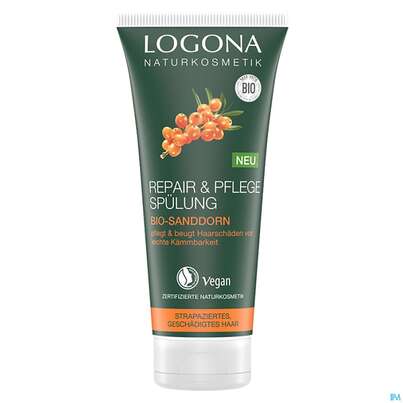 Sie sehen eine Packung Logona Haarpflege Spuelung Repair +pflege 250ml, Produktbild: 01 Logona Haarpflege Spuelung Repair +pflege 250ml, A-Nr.: 5411446 - 01