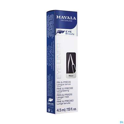 Sie sehen eine Packung Mavala Eye-liner Noir/schwarz 4,5ml, Produktbild: 02 Mavala Eye-liner Noir/schwarz 4,5ml, A-Nr.: 3651063 - 02