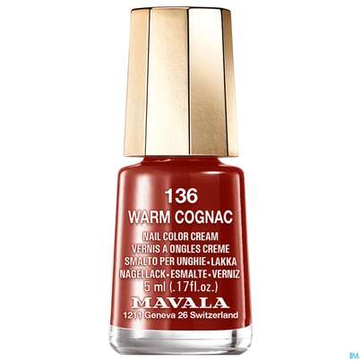 Mavala Nagellacke 136 W-cognac 5ml, A-Nr.: 4270363 - 01