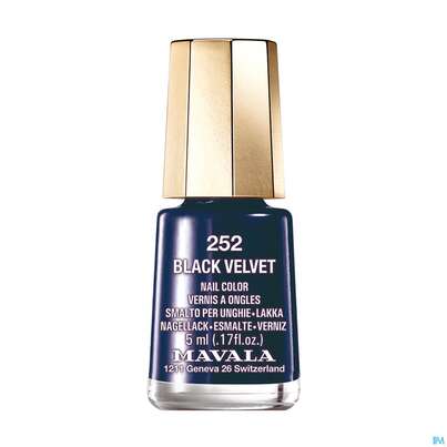 Mavala Nagellacke 252 Bla Velvet 5ml, A-Nr.: 3416505 - 02