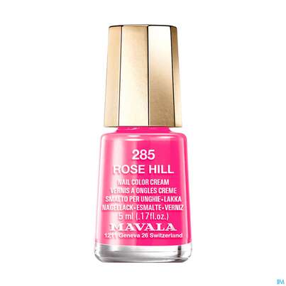 Sie sehen eine Packung Mavala Nagellacke 285 Rose Hill 5ml, Produktbild: 02 Mavala Nagellacke 285 Rose Hill 5ml, A-Nr.: 4515899 - 02
