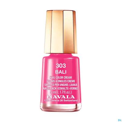Sie sehen eine Packung Mavala Nagellacke 303 Bali 5ml, Produktbild: 02 Mavala Nagellacke 303 Bali 5ml, A-Nr.: 4097232 - 02