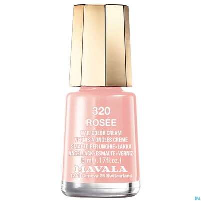 Sie sehen eine Packung Mavala Nagellacke 320 Rosee 5ml, Produktbild: 01 Mavala Nagellacke 320 Rosee 5ml, A-Nr.: 3653174 - 01