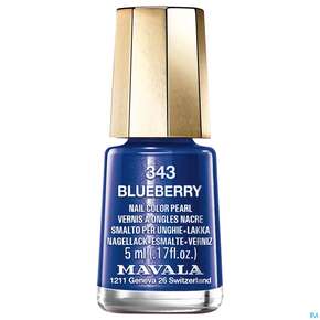 Mavala Nagellacke 343 Blueberry 5ml, A-Nr.: 3653375 - 01