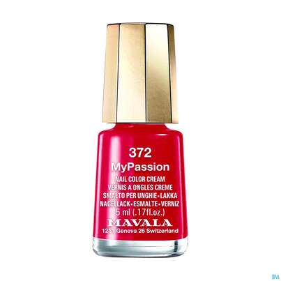 Sie sehen eine Packung Mavala Nagellacke 372 My Passion 5ml, Produktbild: 02 Mavala Nagellacke 372 My Passion 5ml, A-Nr.: 4405828 - 02