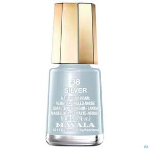 Mavala Nagellacke 38 Silber 5ml, A-Nr.: 3652393 - 01