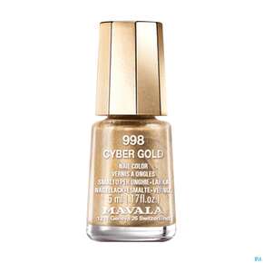 Mavala Nagellacke 998 Cyber Gold 5ml, A-Nr.: 4909173 - 01