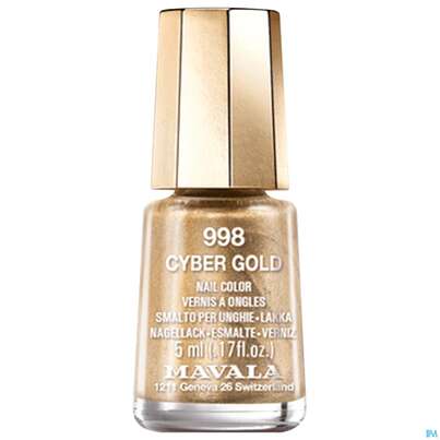 Mavala Nagellacke 998 Cyber Gold 5ml, A-Nr.: 4909173 - 02
