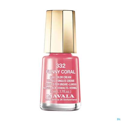 Sie sehen eine Packung Mavala Nagellacke Pacific Dream Colors Funny Coral 332 5ml, Produktbild: 02 Mavala Nagellacke Pacific Dream Colors Funny Coral 332 5ml, A-Nr.: 4138474 - 02