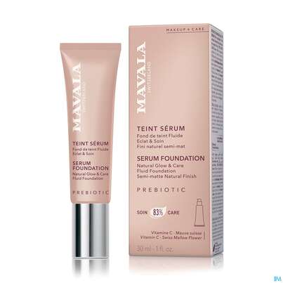 Sie sehen eine Packung Mavala Serum Foundation 24 Medium 30ml, Produktbild: 03 Mavala Serum Foundation 24 Medium 30ml, A-Nr.: 5844027 - 03