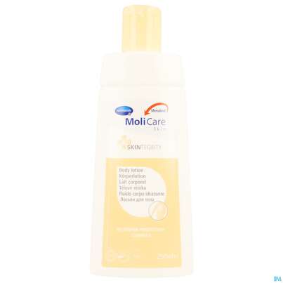 Sie sehen eine Packung Molicare Skin Koerperlotion 250ml, Produktbild: 01 Molicare Skin Koerperlotion 250ml, A-Nr.: 4738116 - 01