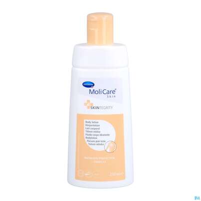 Sie sehen eine Packung Molicare Skin Koerperlotion 250ml, Produktbild: 03 Molicare Skin Koerperlotion 250ml, A-Nr.: 4738116 - 03