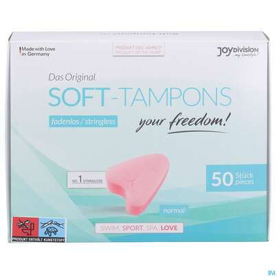 Monatshygiene Soft/tampons Normal 50st, A-Nr.: 3424723 - 01