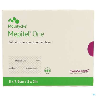 Netzauflagen Mepitel/one Silikon Steril 5x 7,5cm 10st, A-Nr.: 3423008 - 01