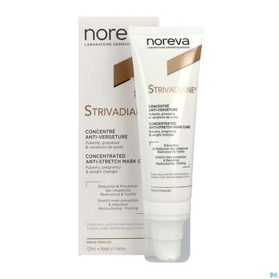Sie sehen eine Packung Noreva Strivadiane Creme 125ml, Produktbild: 11 Noreva Strivadiane Creme 125ml, A-Nr.: 5354866 - 11