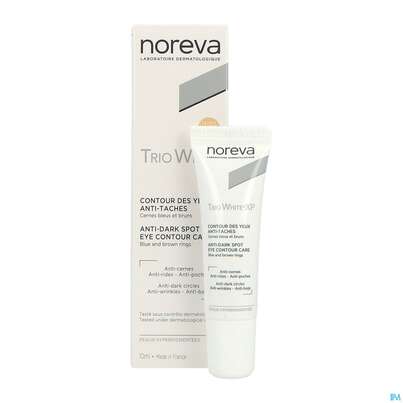 Sie sehen eine Packung Noreva Trio White Xp Augenkontur 10ml, Produktbild: 04 Noreva Trio White Xp Augenkontur 10ml, A-Nr.: 5561513 - 04