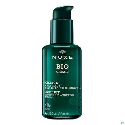 Sie sehen eine Packung Nuxe Bio Hazelnut Replenishing Nourishing Body Oil 100ml, Produktbild: 06 Nuxe Bio Hazelnut Replenishing Nourishing Body Oil 100ml, A-Nr.: 5607818 - 06