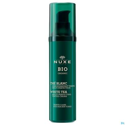 Sie sehen eine Packung Nuxe Bio/tinted Cream White Tea-multi-perfect. Tinted Cream Light 50ml, Produktbild: 05 Nuxe Bio/tinted Cream White Tea-multi-perfect. Tinted Cream Light 50ml, A-Nr.: 5607741 - 05