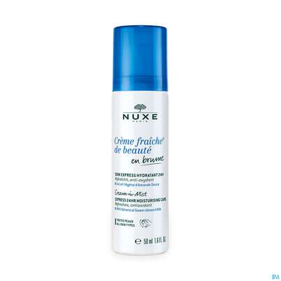 Nuxe Creme/fraiche Mist Freuchtigkeits- Spendend Alle Hauttype 50ml, A-Nr.: 5360134 - 04