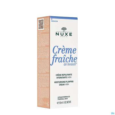 Sie sehen eine Packung Nuxe Creme/fraiche/de Beaute Moisturising/rich Cream 2022 30ml, Produktbild: 02 Nuxe Creme/fraiche/de Beaute Moisturising/rich Cream 2022 30ml, A-Nr.: 4079866 - 02