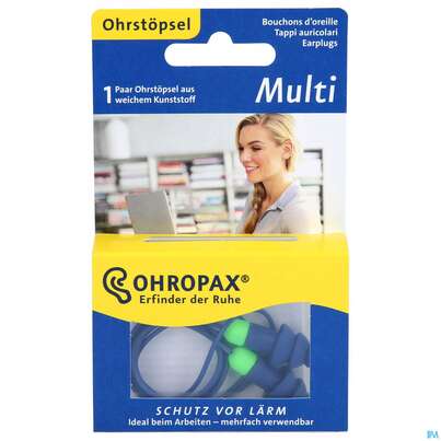 Ohrenschutz Ohropax Multi Lamellenstoepsel Wiederverwendbar 2st, A-Nr.: 3036731 - 01